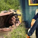 Dereye Uçan Vinçten Atlayan Sürücü Hayatını Kaybetti