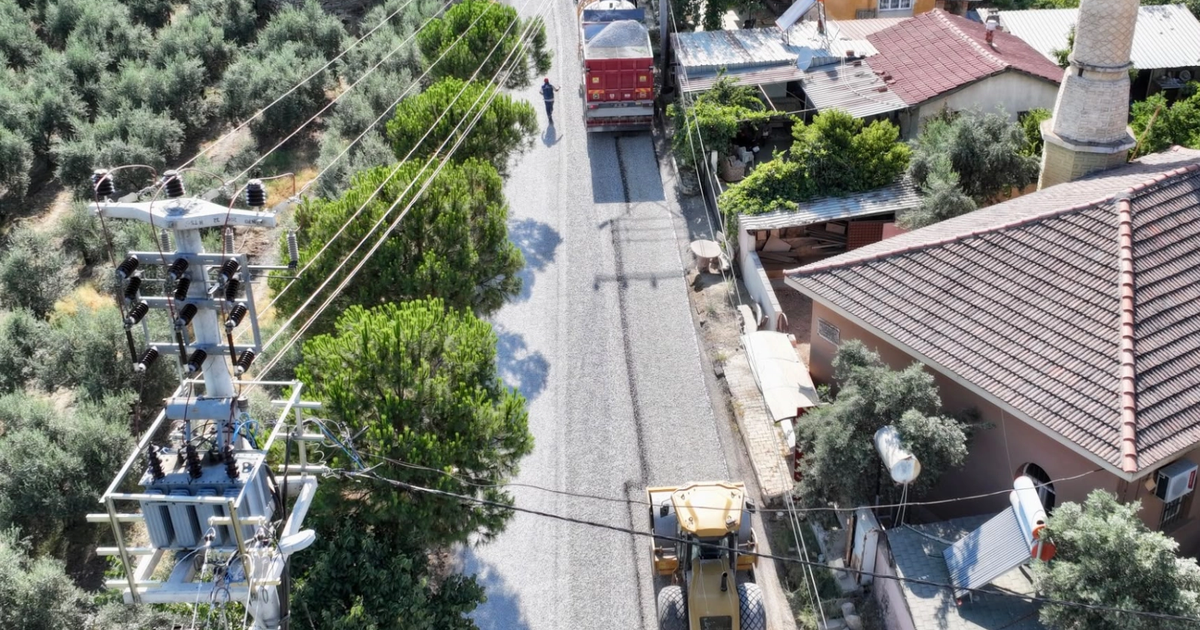 Manisada alasehirde yol konforunu artiriyor ux8u8QHJ