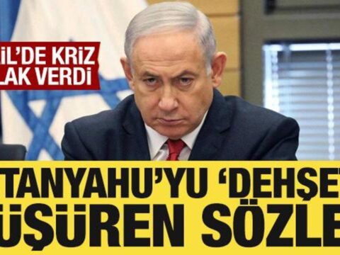 Netanyahuyu dehsete dusuren sozler israilde kriz patlak verdi ELGNCepS