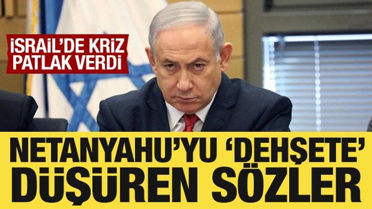 Netanyahuyu dehsete dusuren sozler israilde kriz patlak verdi ELGNCepS